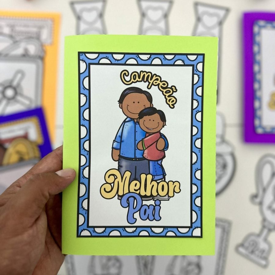 Kit de Cartões para o Dia dos Pais - Dia dos Pais - Pedagogia de Ideias Kit de Cartões para o Dia dos Pais - Dia dos Pais