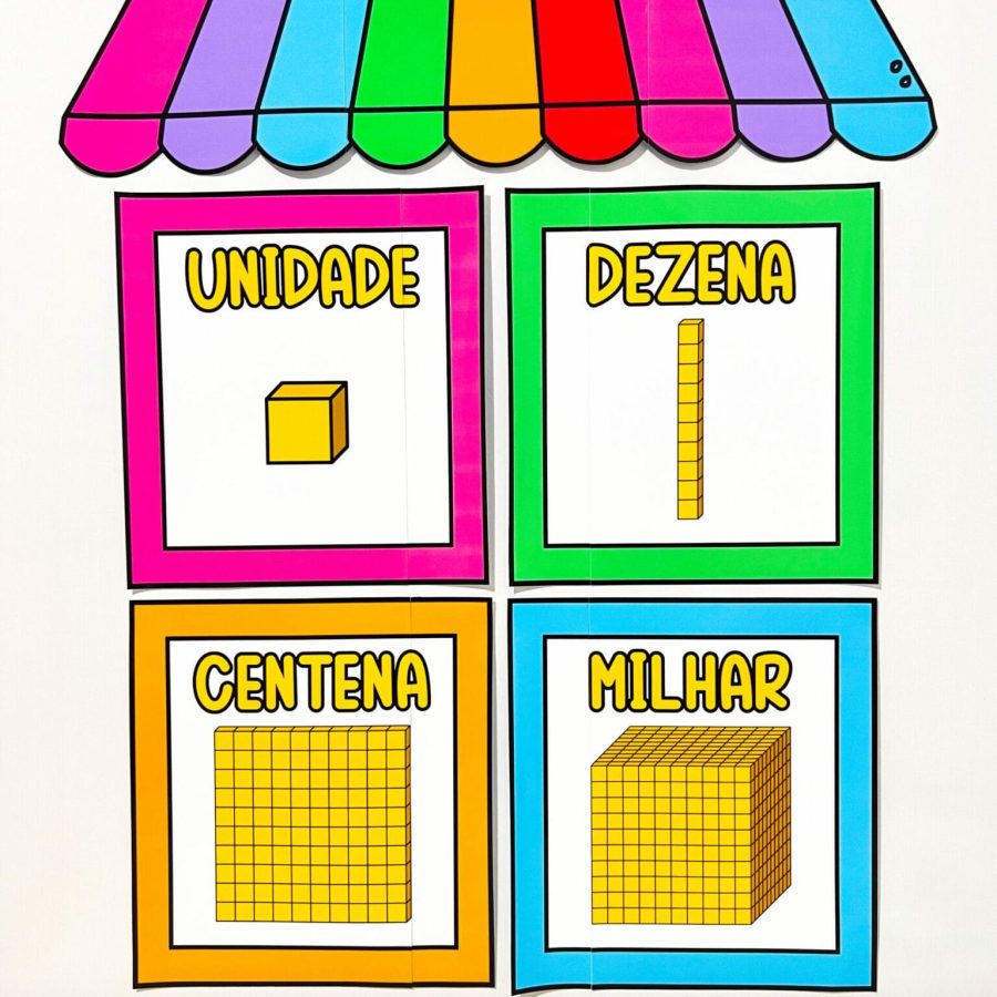 Kit Recursos de Material Dourado - Matemática - Pedagogia de Ideias Kit Recursos de Material Dourado - Matemática