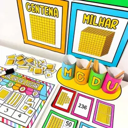 Kit Recursos de Material Dourado - Matemática