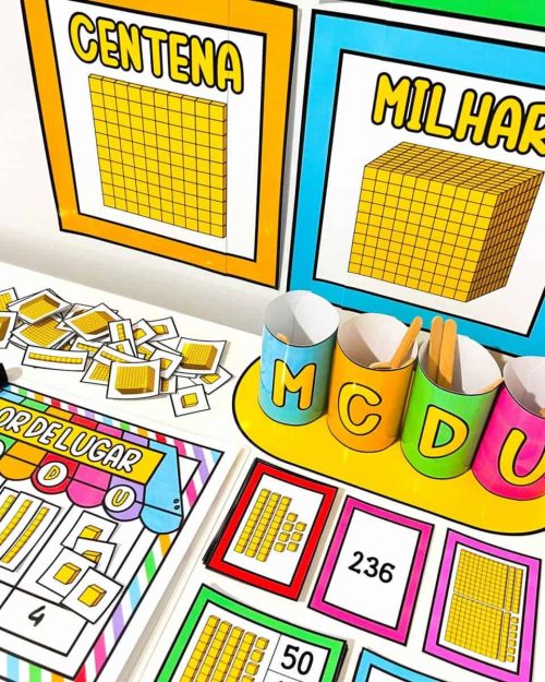 Kit Recursos de Material Dourado - Matemática