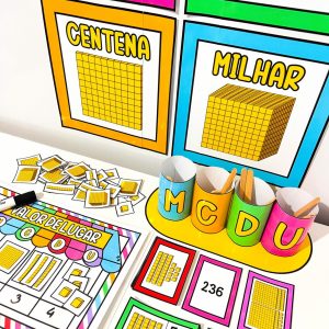 Kit Recursos de Material Dourado - Matemática - Pedagogia de Ideias Kit Recursos de Material Dourado - Matemática