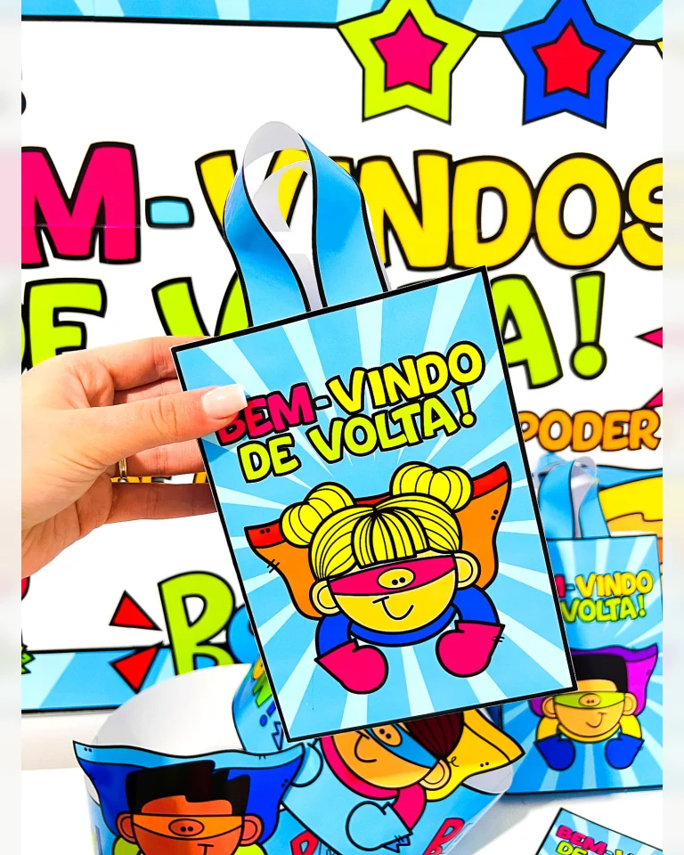 Kit Volta às Aulas Super-Heróis — foto 9