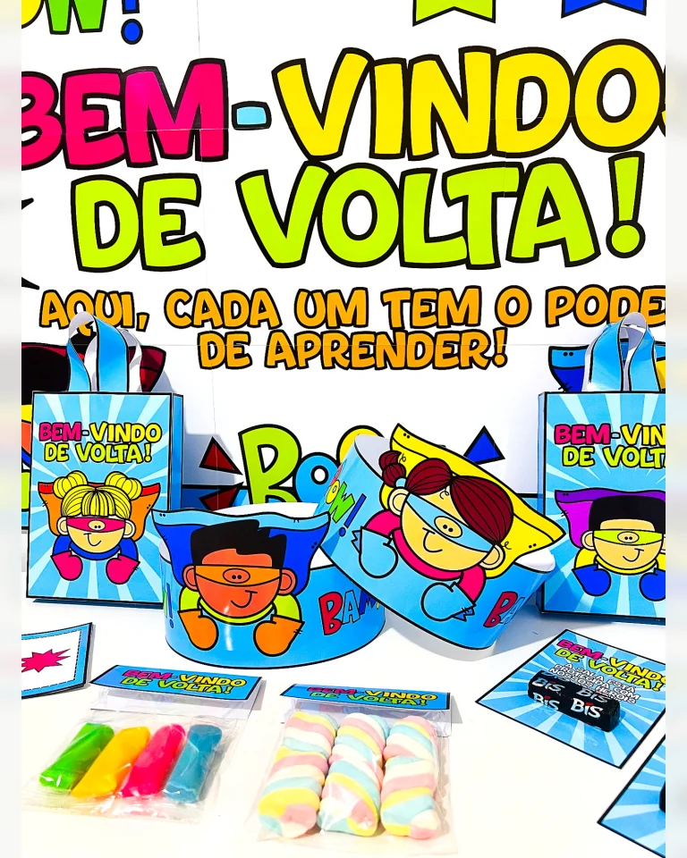 Kit Volta às Aulas Super-Heróis — foto 7