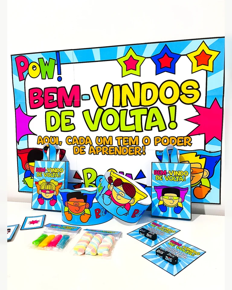 Kit Volta às Aulas Super-Heróis — foto 6