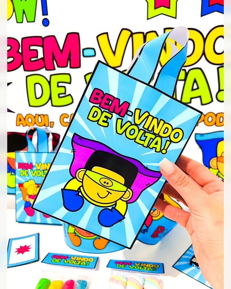 Kit Volta às Aulas Super-Heróis — foto 4