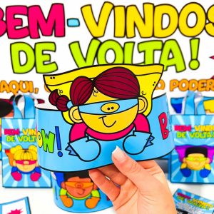 Kit Volta às Aulas Super-Heróis - Volta às Aulas - Pedagogia de Ideias Kit Volta às Aulas Super-Heróis - Volta às Aulas