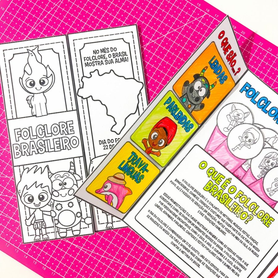 Lapbook Folclore Brasileiro - Folclore Brasileiro - Pedagogia de Ideias Lapbook Folclore Brasileiro - Folclore Brasileiro
