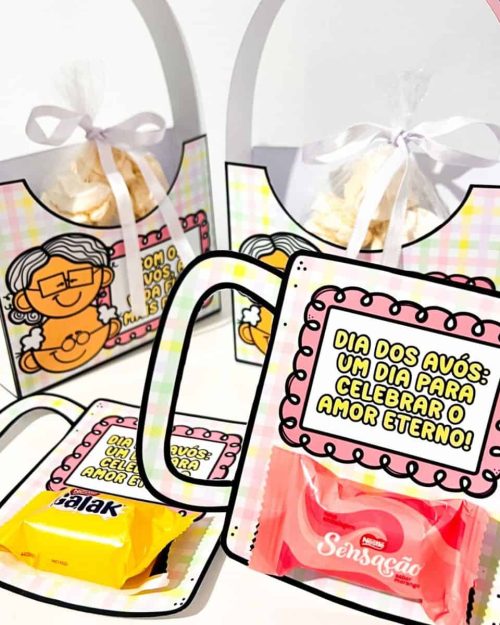 Lembrancinhas Dia dos Avós - Dia dos Avós