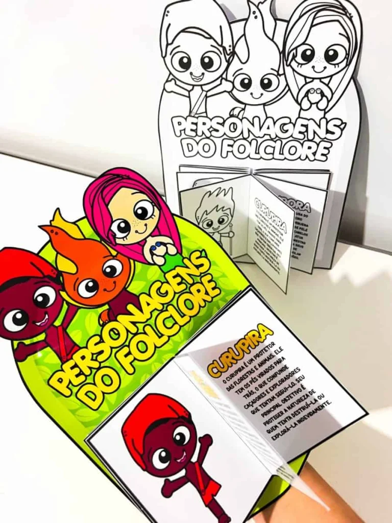 Luva Livro dos Personagens do Folclore — foto 10