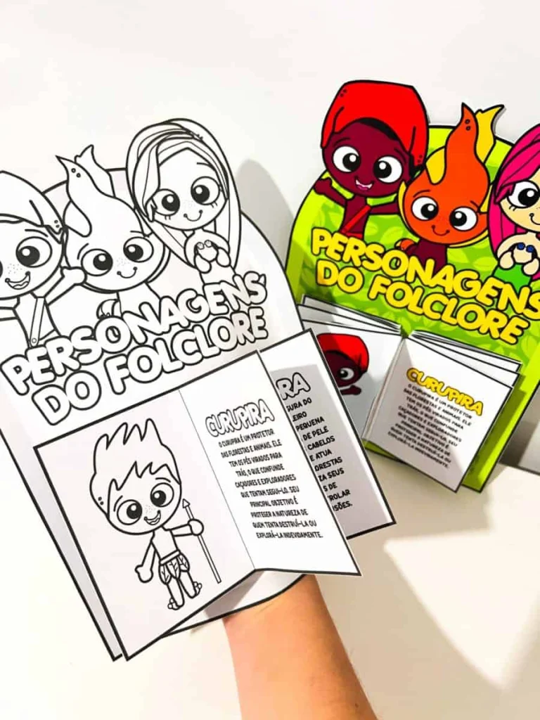 Luva Livro dos Personagens do Folclore — foto 11