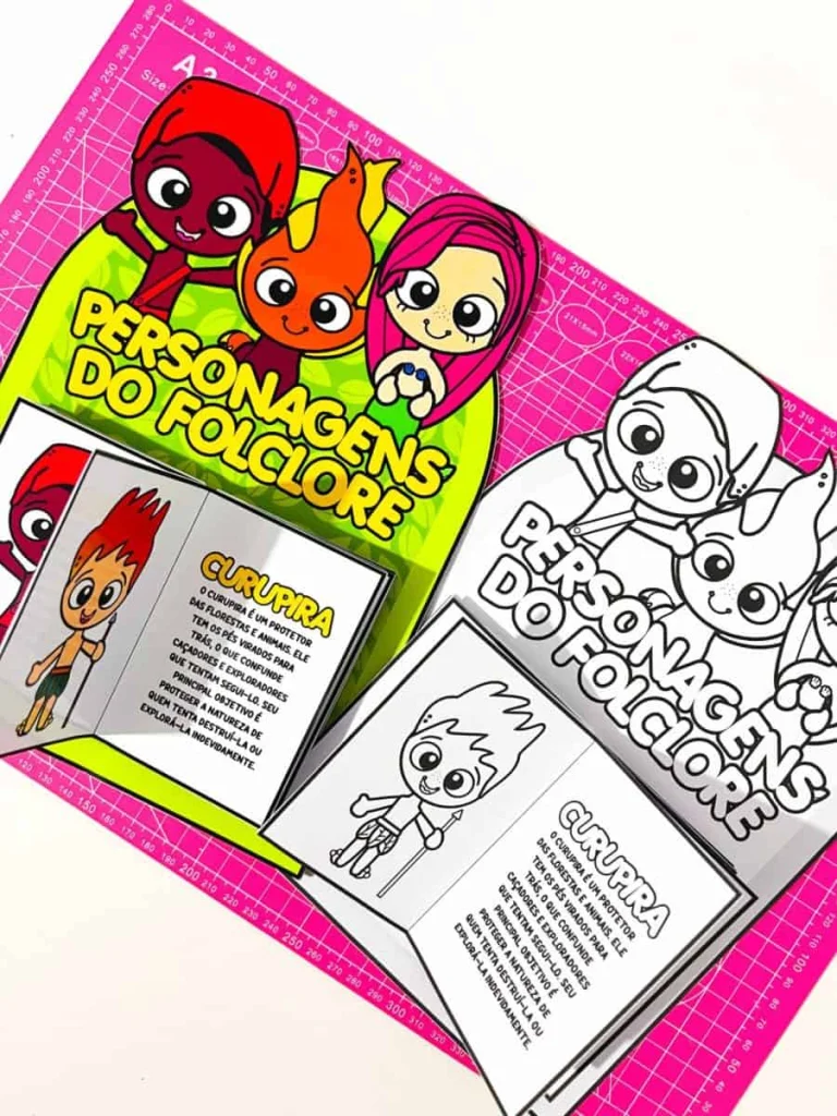 Luva Livro dos Personagens do Folclore — foto 13