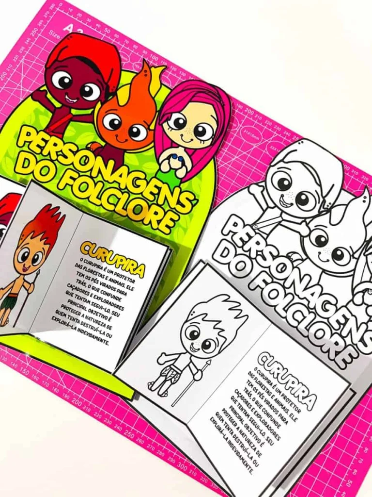 Luva Livro dos Personagens do Folclore — foto 14