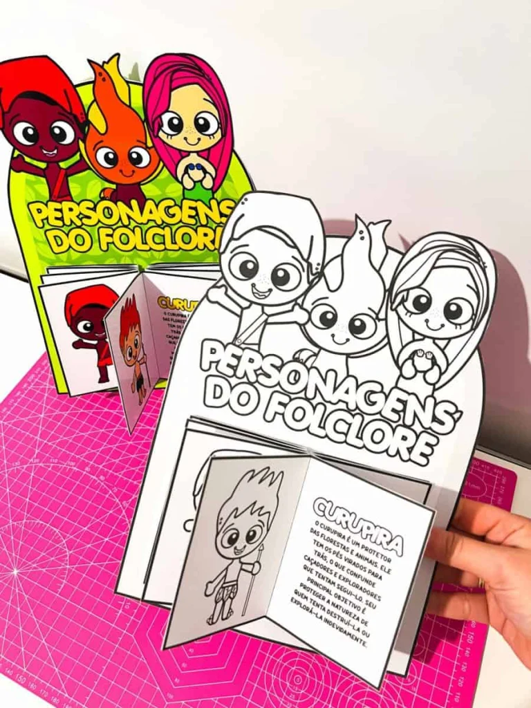 Luva Livro dos Personagens do Folclore — foto 15