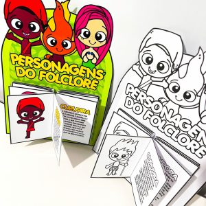 Luva Livro dos Personagens do Folclore - Folclore Brasileiro - Pedagogia de Ideias Luva Livro dos Personagens do Folclore - Folclore Brasileiro