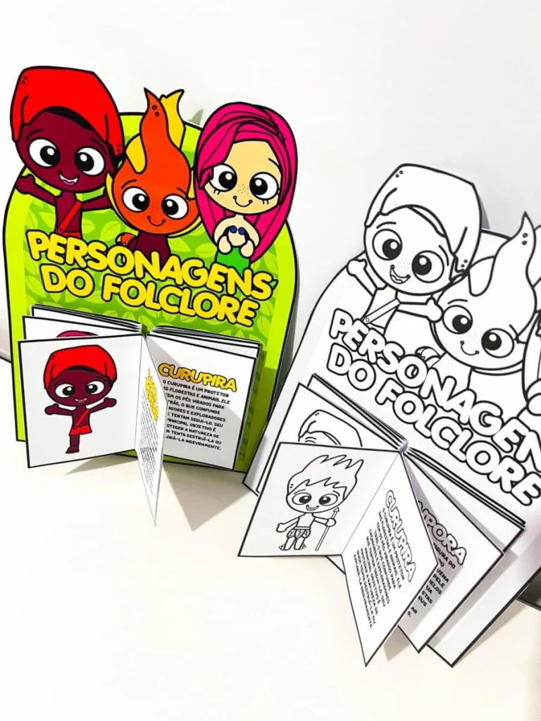 Luva Livro dos Personagens do Folclore — foto 16