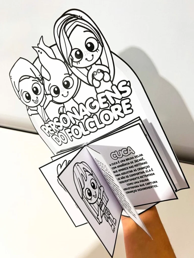 Luva Livro dos Personagens do Folclore — foto 6