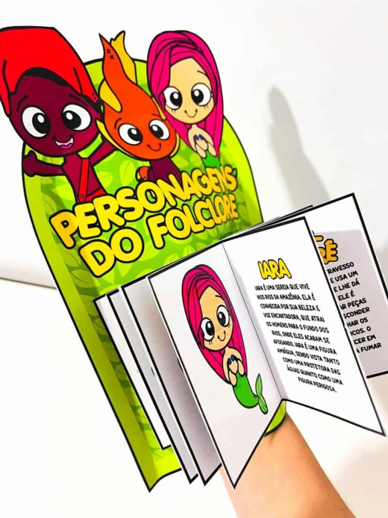 Luva Livro dos Personagens do Folclore — foto 7