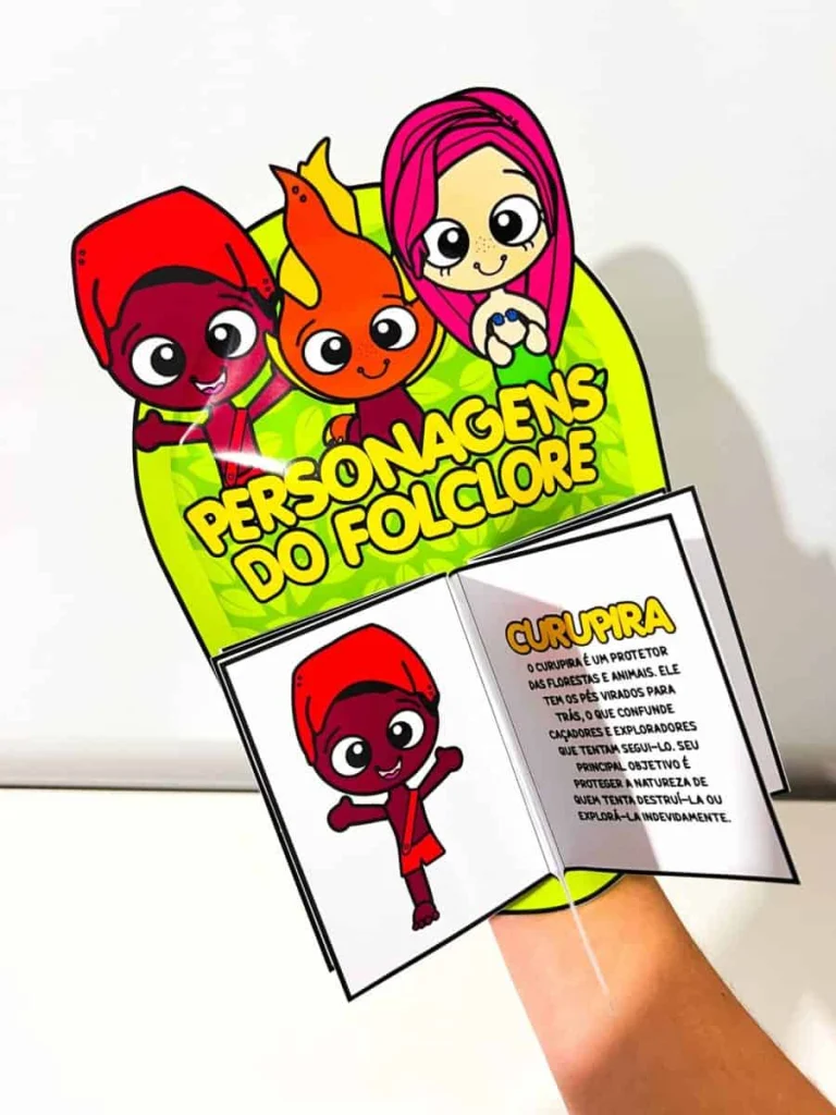Luva Livro dos Personagens do Folclore — foto 9