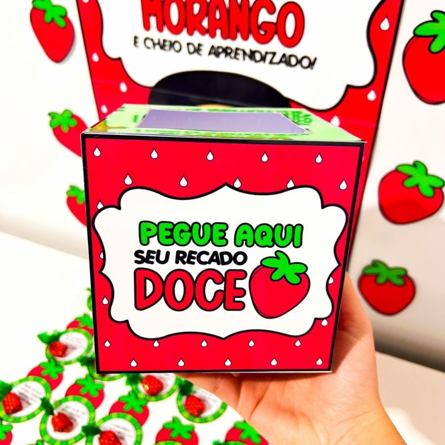 Retorno Morango do Amor - Volta às Aulas - Pedagogia de Ideias Retorno Morango do Amor - Volta às Aulas