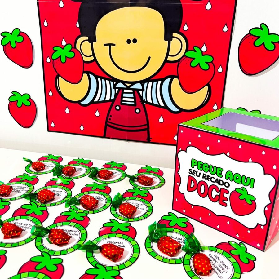 Retorno Morango do Amor - Volta às Aulas - Pedagogia de Ideias Retorno Morango do Amor - Volta às Aulas