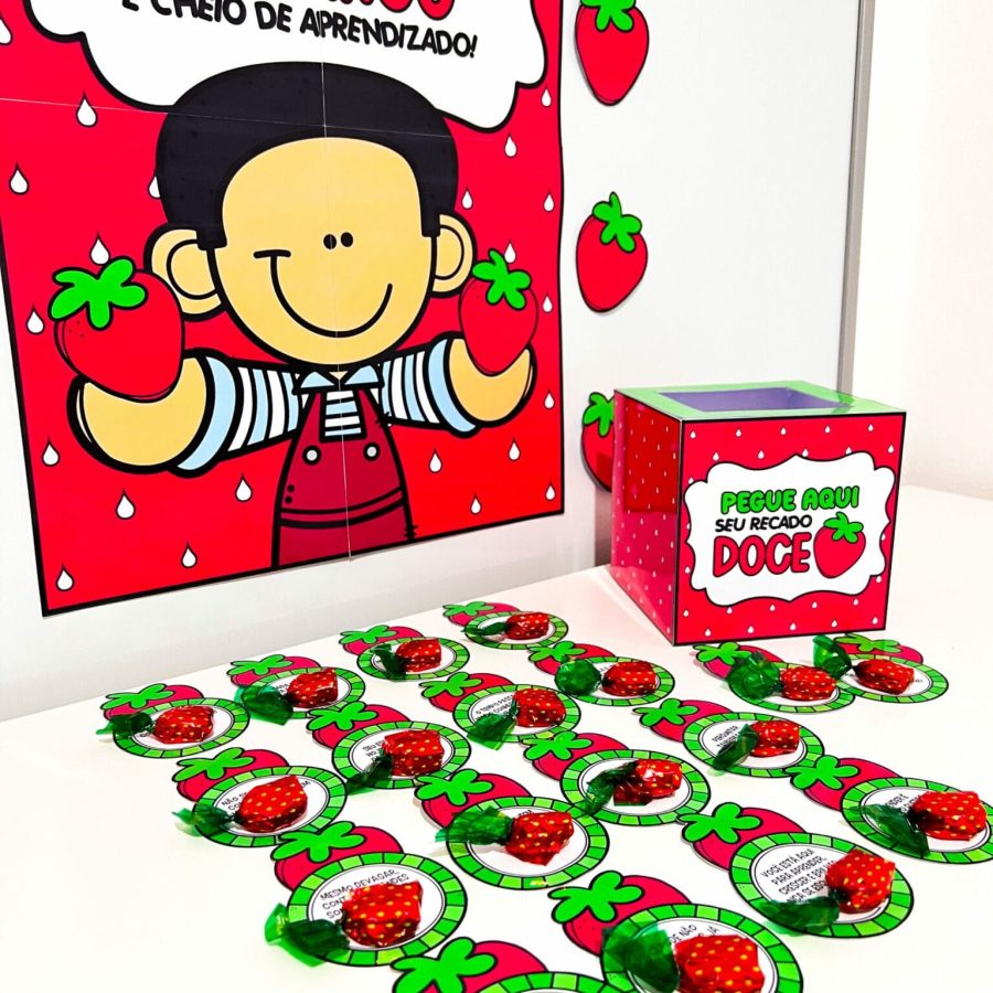 Retorno Morango do Amor - Volta às Aulas - Pedagogia de Ideias Retorno Morango do Amor - Volta às Aulas