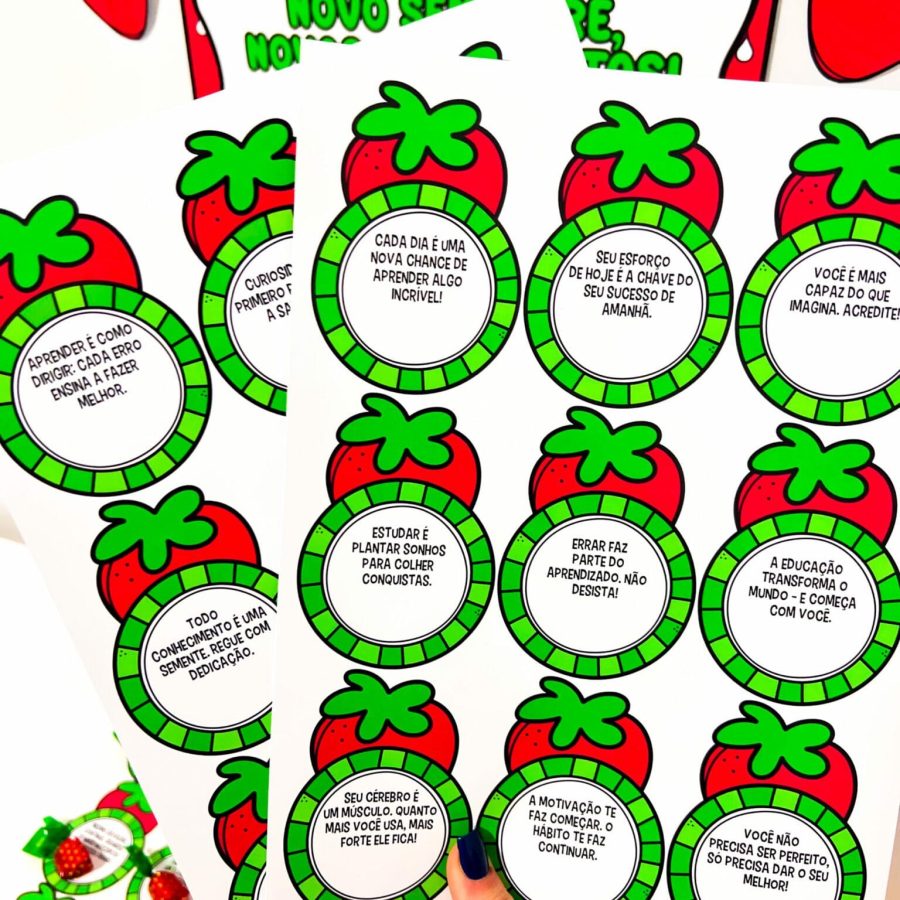 Retorno Morango do Amor - Volta às Aulas - Pedagogia de Ideias Retorno Morango do Amor - Volta às Aulas