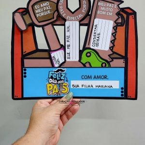Pai pra toda Obra - Dia dos Pais - Pedagogia de Ideias Pai pra toda Obra - Dia dos Pais