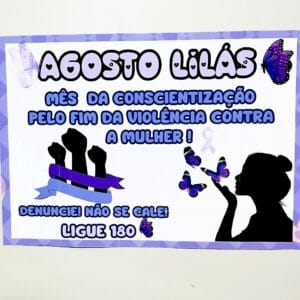 Painel - Agosto Lilás