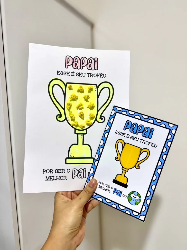 Kit Dia dos Pais Tema Troféu — foto 10