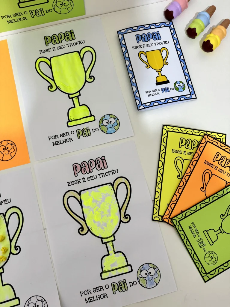 Kit Dia dos Pais Tema Troféu — foto 3