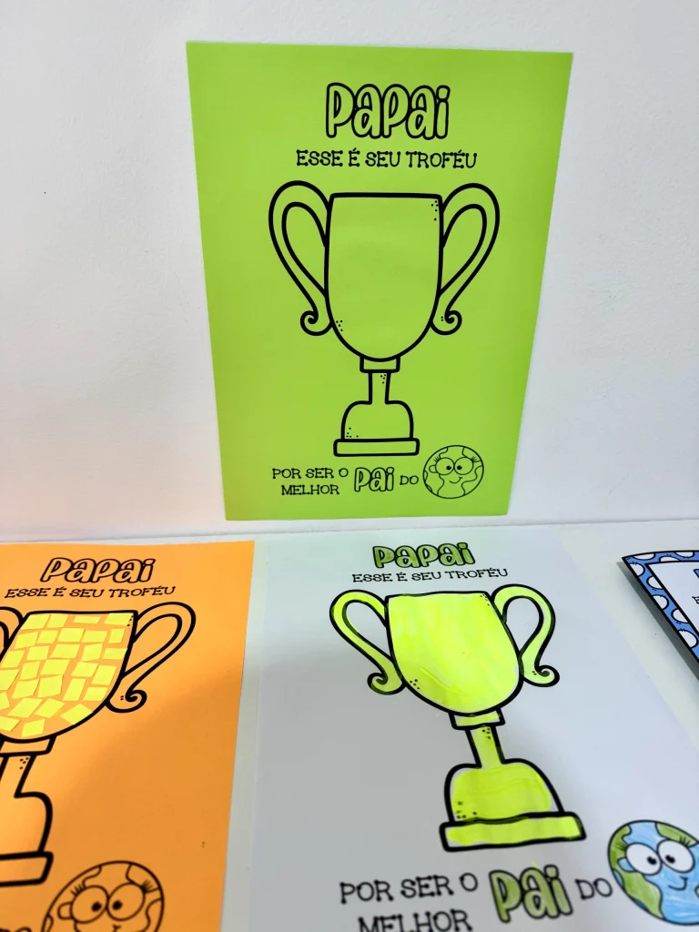 Kit Dia dos Pais Tema Troféu — foto 4