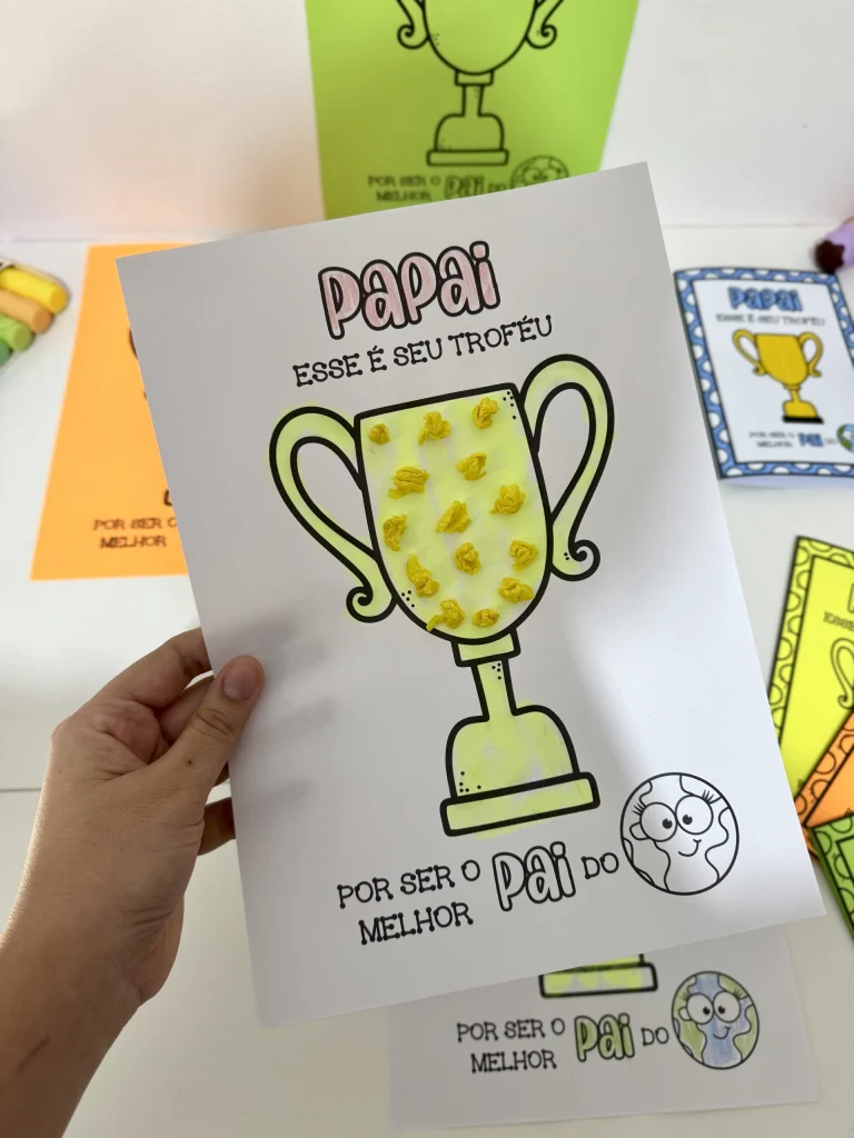 Kit Dia dos Pais Tema Troféu — foto 5