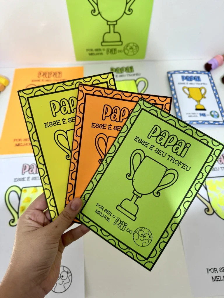 Kit Dia dos Pais Tema Troféu — foto 6