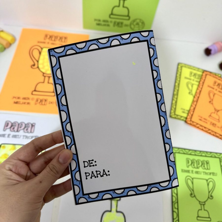 Kit Dia dos Pais – Tema Troféu - Dia dos Pais - Pedagogia de Ideias Kit Dia dos Pais – Tema Troféu - Dia dos Pais