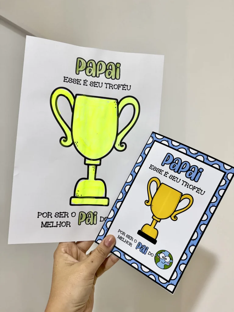 Kit Dia dos Pais Tema Troféu — foto 1