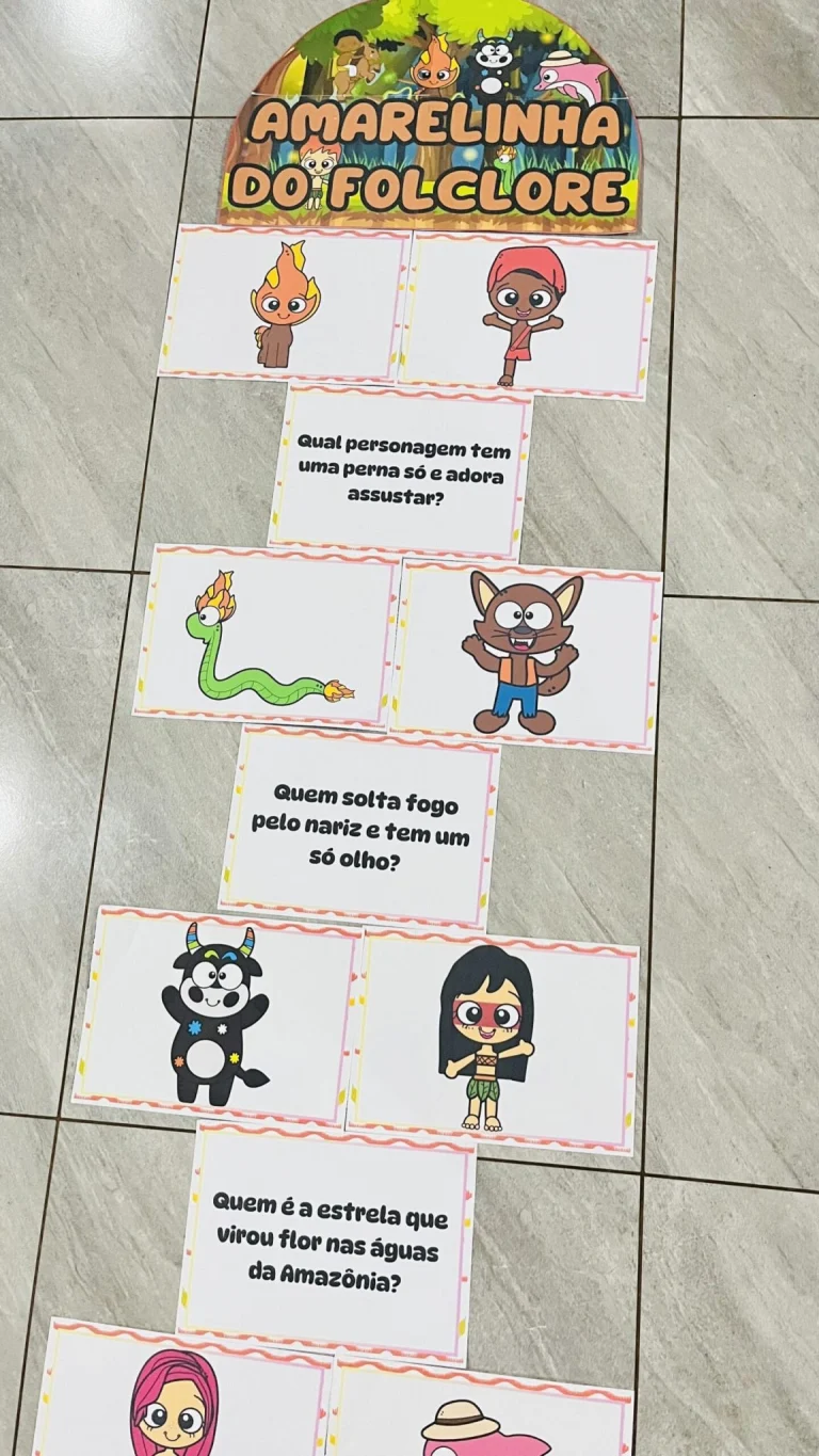 Jogo Amarelinha do Folclore Brasileiro — foto 2