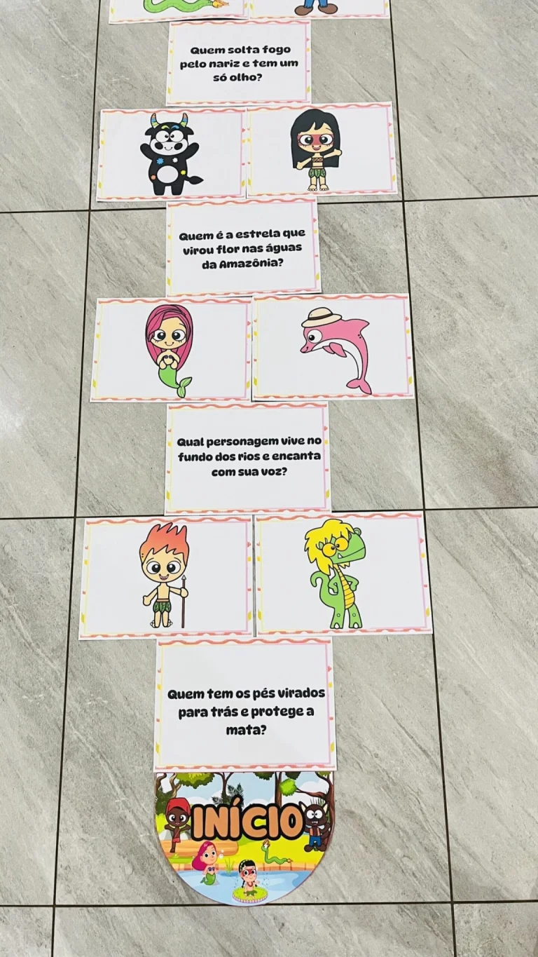 Jogo Amarelinha do Folclore Brasileiro — foto 7
