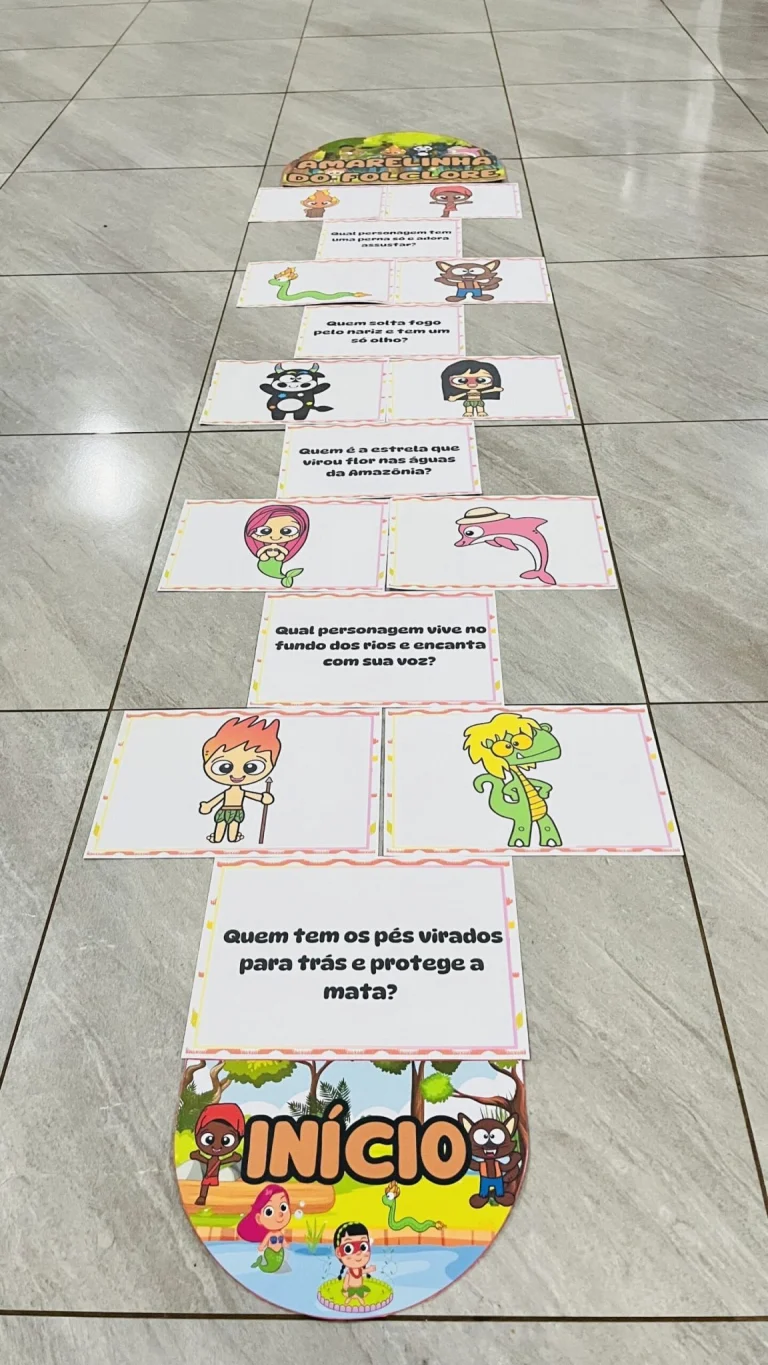 Jogo Amarelinha do Folclore Brasileiro — foto 6