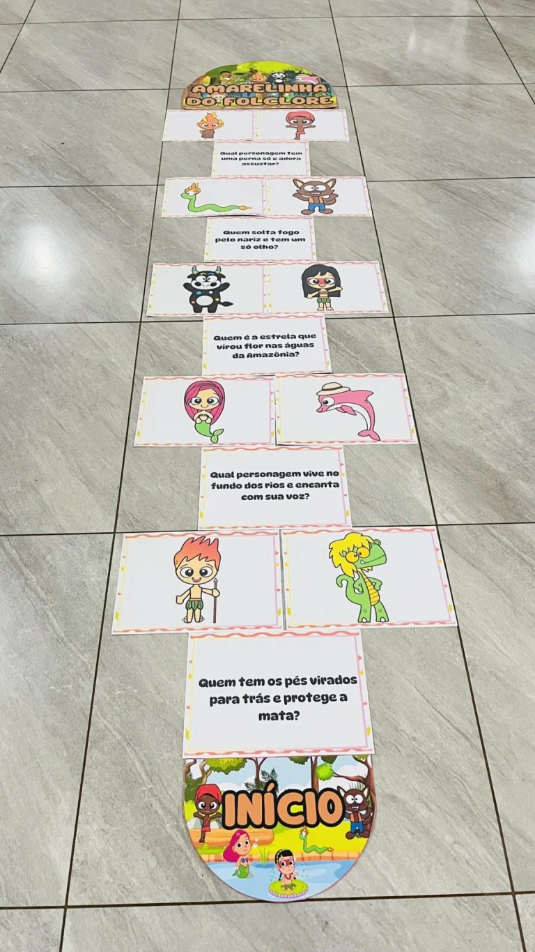 Jogo Amarelinha do Folclore Brasileiro — foto 8