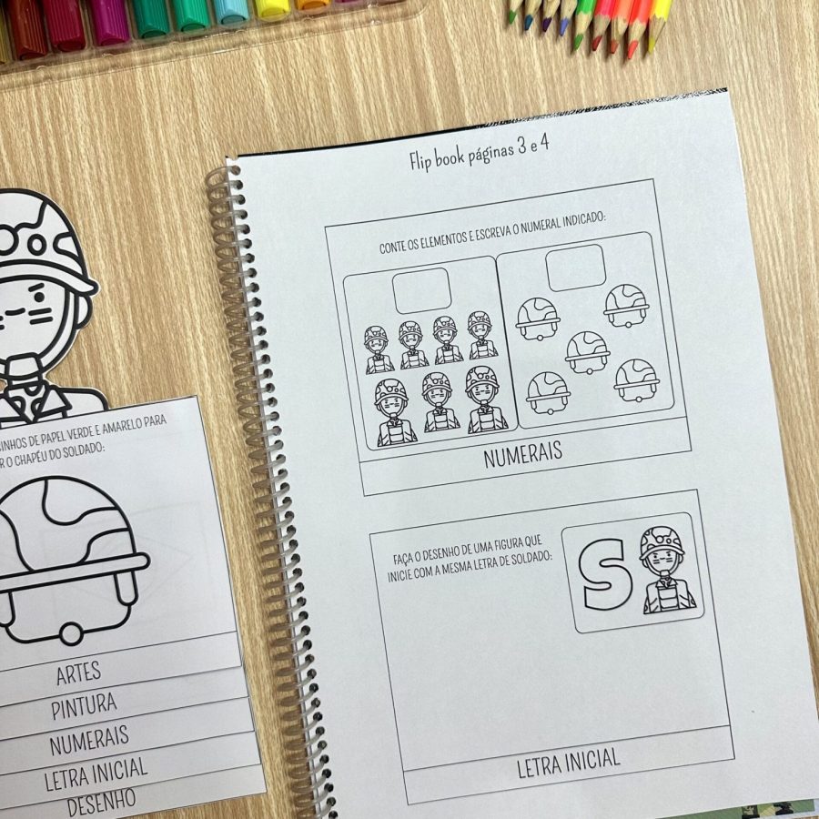 Apostila de Atividades Dia do Soldado - Apostila - Pedagogia de Ideias Apostila de Atividades Dia do Soldado - Apostila