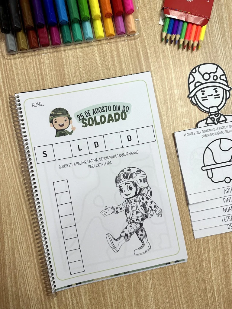 Apostila de Atividades Dia do Soldado — foto 21