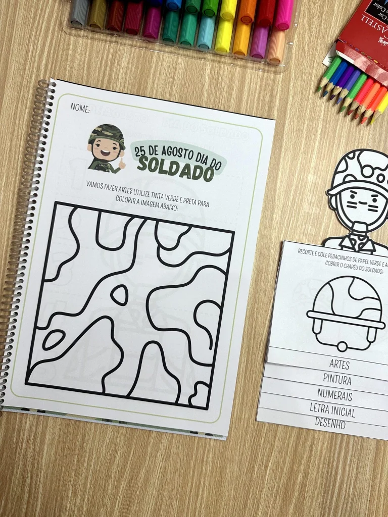 Apostila de Atividades Dia do Soldado — foto 2