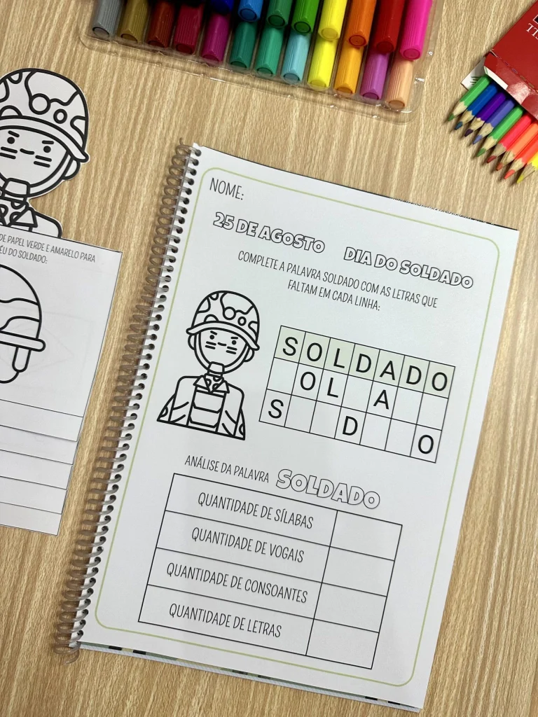 Apostila de Atividades Dia do Soldado — foto 18