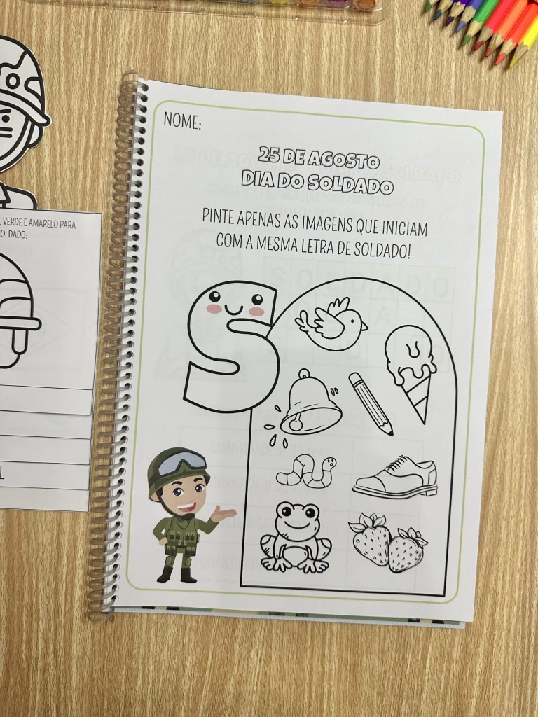 Apostila de Atividades Dia do Soldado — foto 17