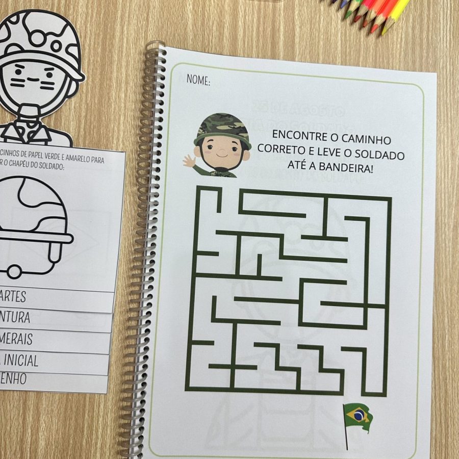 Apostila de Atividades Dia do Soldado - Apostila - Pedagogia de Ideias Apostila de Atividades Dia do Soldado - Apostila