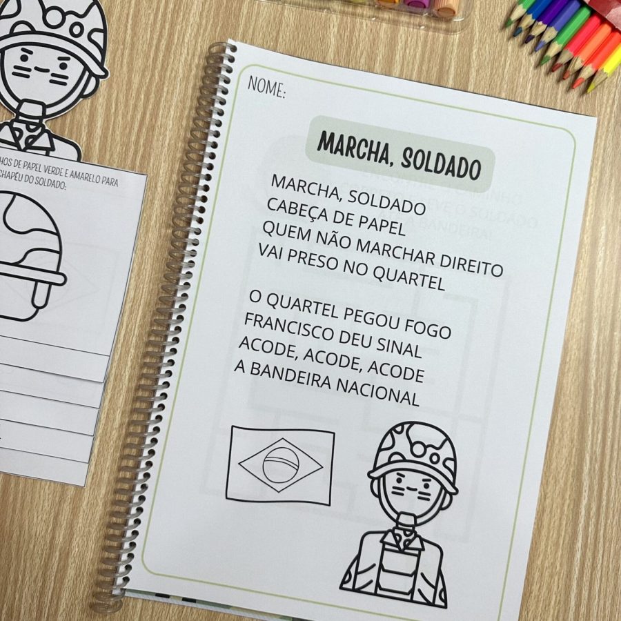 Apostila de Atividades Dia do Soldado - Apostila - Pedagogia de Ideias Apostila de Atividades Dia do Soldado - Apostila