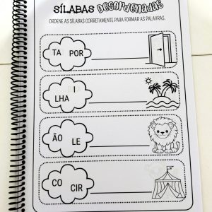 Apostila Sílabas Desordenadas – Sílabas Complexas - Alfabetização - Pedagogia de Ideias Apostila Sílabas Desordenadas – Sílabas Complexas - Alfabetização