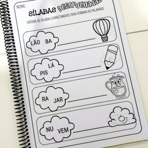 Apostila Sílabas Desordenadas – Sílabas Complexas - Alfabetização - Pedagogia de Ideias Apostila Sílabas Desordenadas – Sílabas Complexas - Alfabetização