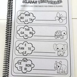 Apostila Sílabas Desordenadas – Sílabas Complexas - Alfabetização