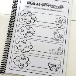 Apostila Sílabas Desordenadas – Sílabas Complexas - Alfabetização